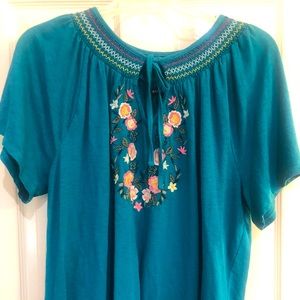 Floral Embroidered blouse